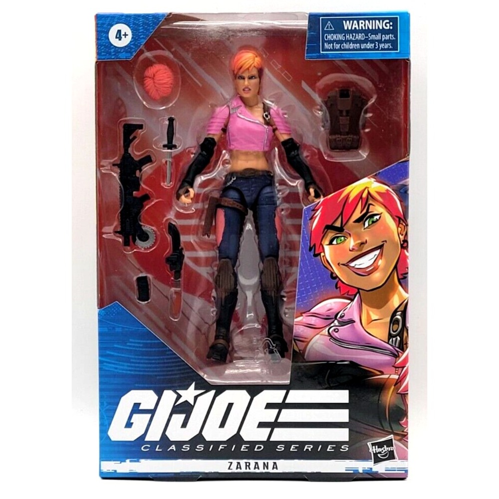 ZARANA #48 G.I. JOE CLASSIFIED SERIES‎ HASBRO 6" INCH FIGURE NEW NIB